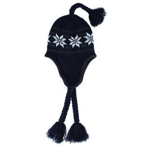 Polar Wear Women's Snowflake Winter Aviator Hat